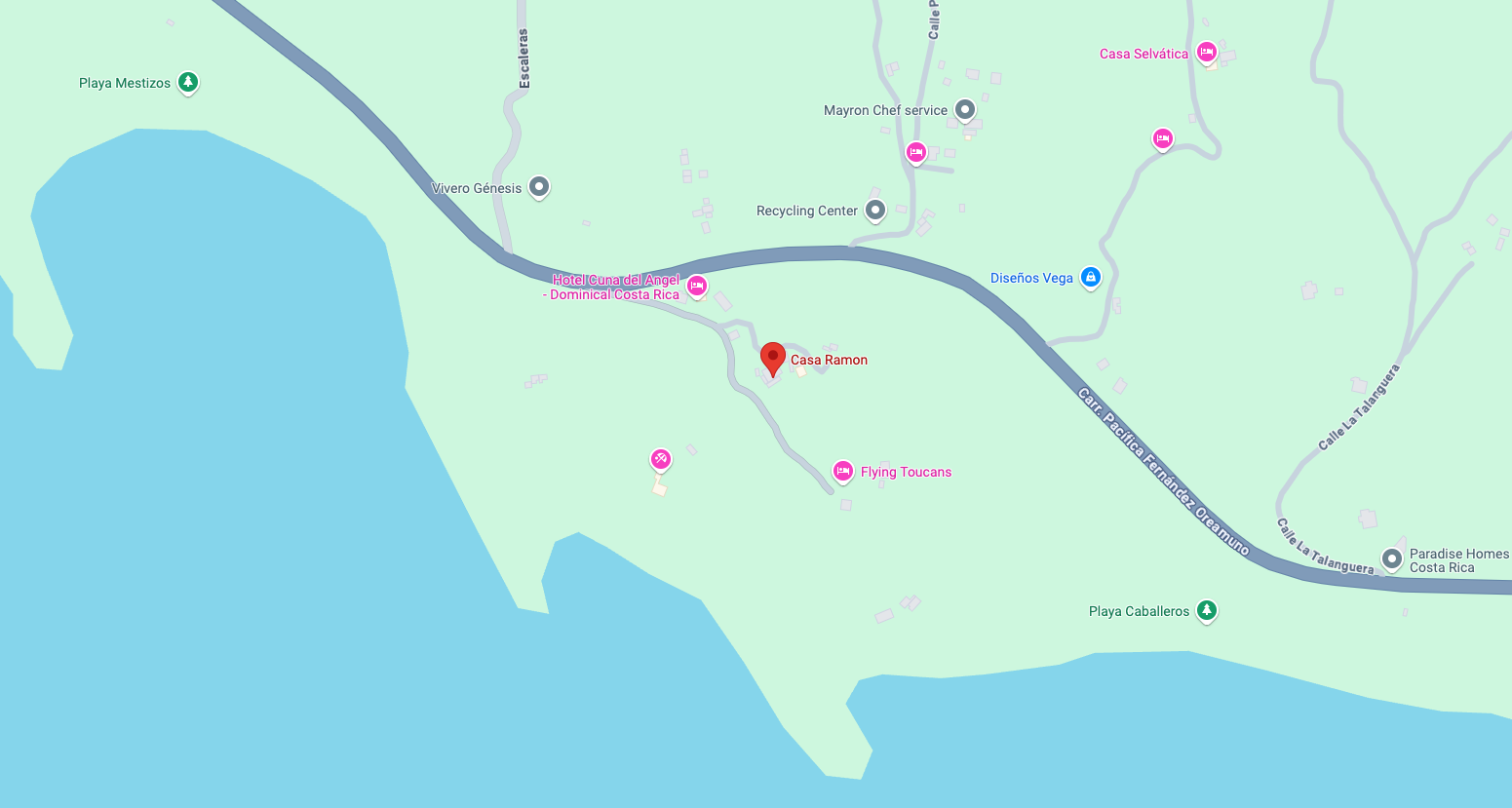 google map casa ramon